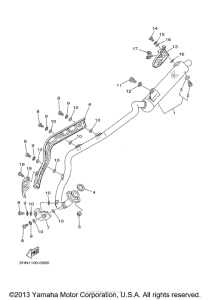 TT90RM Выхлопная система