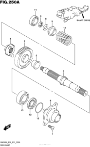 AN650 Ведущий вал