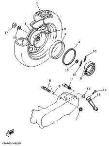 CW50 Переднее колесо