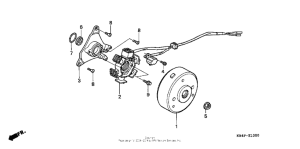 CRF100F Генератор