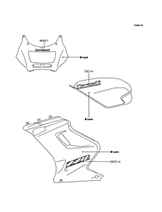 EX250 Наклейки