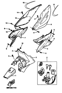 YQ50 Боковая крышка