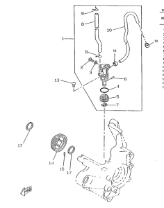CW50RS Масляный насос