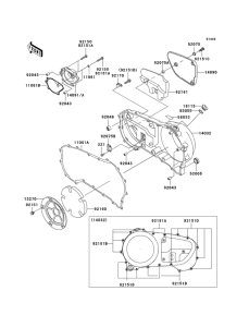 VN1600 Капот правая часть