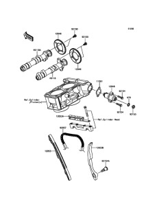 EX300 Распред вал