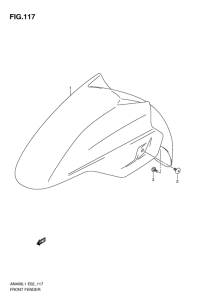 AN400 Переднее крыло