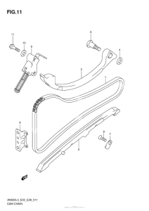 AN650 Цепь ГРМ