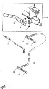 YQ50 Главный тормозной цилиндр