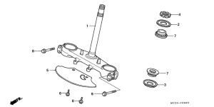 NX500 Траверса нижняя