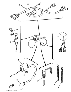 TY250R Электрика 1