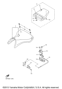 YZF-R6 Сиденье