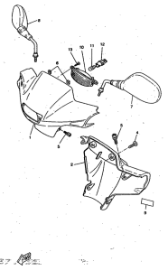 CW50RS Обтекатель 1