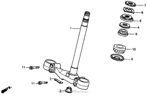 ST1100 Траверса нижняя