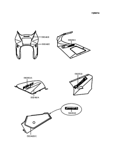 KR250 Наклейки