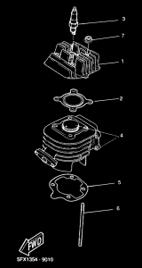 CW50RS Цилиндры