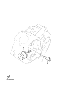 XVS1300A Масляный фильтр