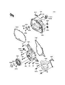  Крышки двигателя