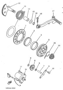 CW50RS Стартер