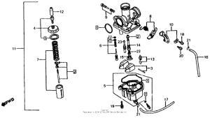 XL200R Карбюратор