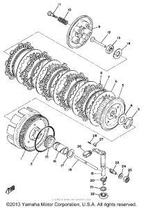 DT175B Сцепление