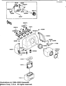 KZ1100 Воздухоочиститель