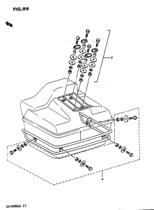 GV1400 Travel trunk rack / trim set optional