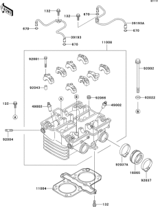  Головка цилиндров