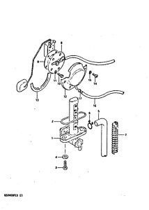 GSX400 Топливный кран