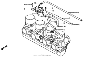 CB650 Automatic fuel valve 81-82