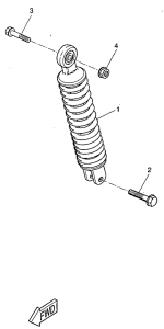 CW50RS Задняя подвеска