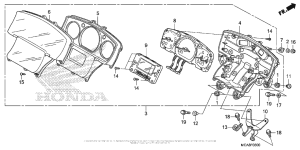 GL1800 Спидометр