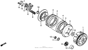 XR80 Сцепление