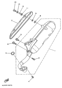 YE80 Выхлопная система