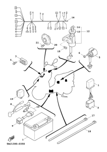 XC125FD Электрика 1