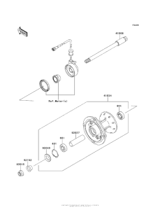  Переднее колесо