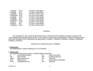 UH200 Catalog preface