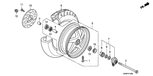 NHX110 Transom + tube