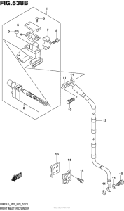 RM85L Front Master Cylinder (Rm85L5 P28)
