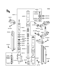  Передняя вилка