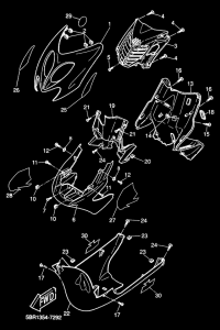 YQ50 Ветровое стекло
