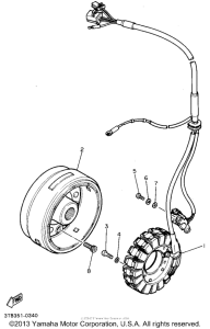 XT600EFC Генератор
