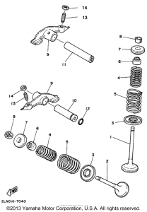 XT225FC Клапана