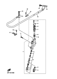 Задний тормозной цилиндр