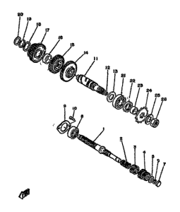 LBII-80 Трансмиссия