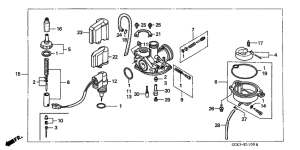 SRX90 Carburetor assy