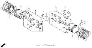 GL1200I Поршни