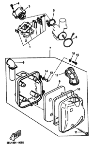 YH50 Впускная система