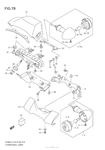 VZ800 Turnsignal Lamp (Vl800  E03)