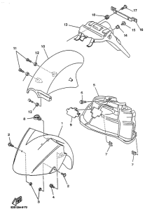 YP125 Frontal delantero
