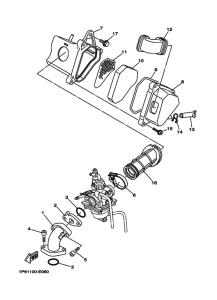 TTR50E Впускная система